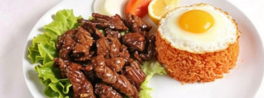 Riz au bœuf loc lac